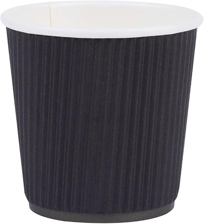 500-CT Disposable Black 4-OZ Hot Beverage Cups - Image 2