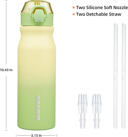 BJPKPK 25 oz Insulated Water Bottle, Stainless Steel Flask | Leak Proof Locking - Image 4