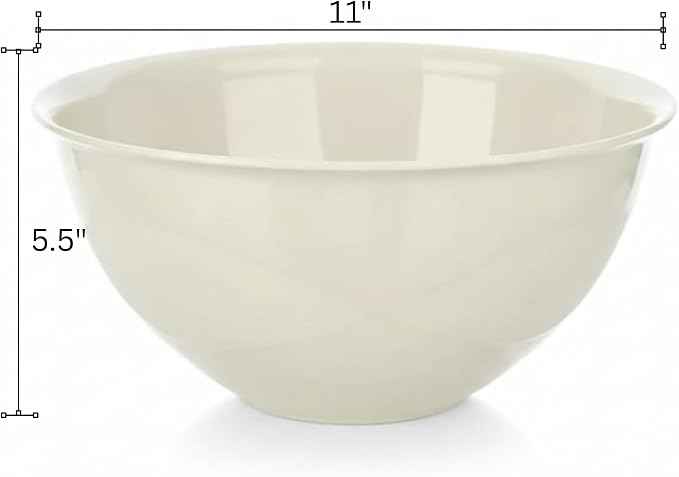 Tribello Large Mixing bowls 5-Quart 169oz - Image 2