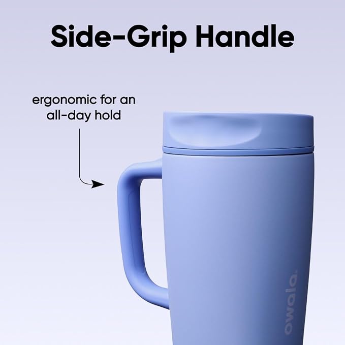 Owala SmoothSip Slider Stainless Steel Insulated Travel Mug - Image 5