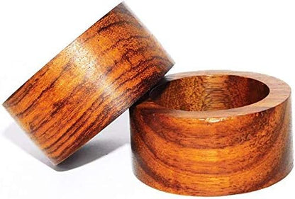 Napkin Rings for Dining Table, Classic Farmhouse Style, Holiday and Party Decor - Image 7