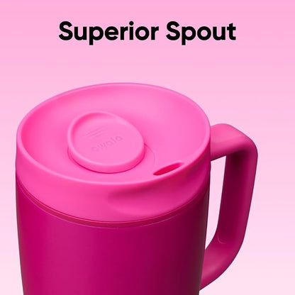 Owala SmoothSip Slider Stainless Steel Insulated Travel Mug - Image 5