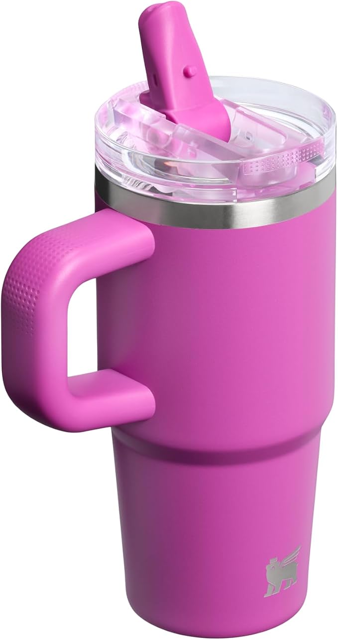 STANLEY Quencher ProTour Flipstraw Tumbler, 14 oz, Dark Blossom | Built-In - Image 3