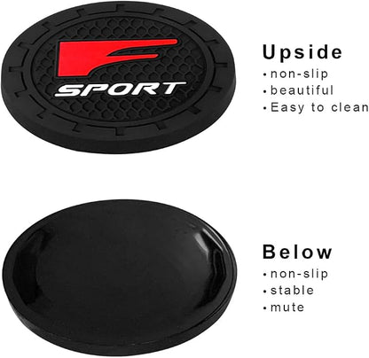 Car Cup Holder Coaster for Lexus f Sport Cupholder Coaster Interior Accessories - Image 3