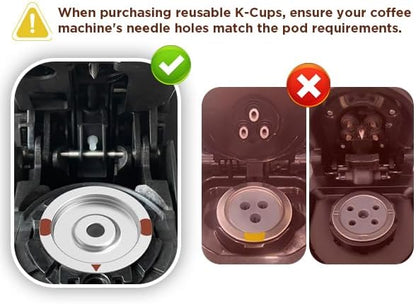 Reusable k Cup Coffee Filters, Universal stainless steel Refillable k Cups - Image 8