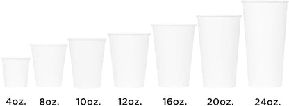 Karat 8oz Paper Hot Coffee Cups Disposable, Leak-Resistant Double Poly-Lined - Image 11