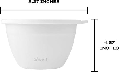 S'well Stainless Steel Salad Bowl Kit 64oz, Comes - Image 4