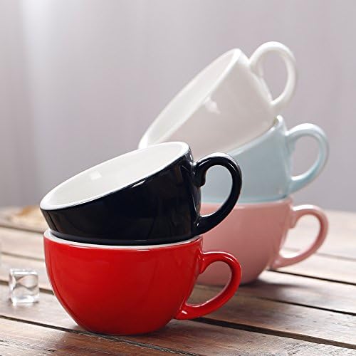 Coffeezone Ceramic Latte Art Cup and Saucer - Image 4