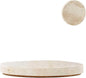 Single Natural Travertine Marble Coaster, Durable Non-Slip Cup Mat, Table by Unknown