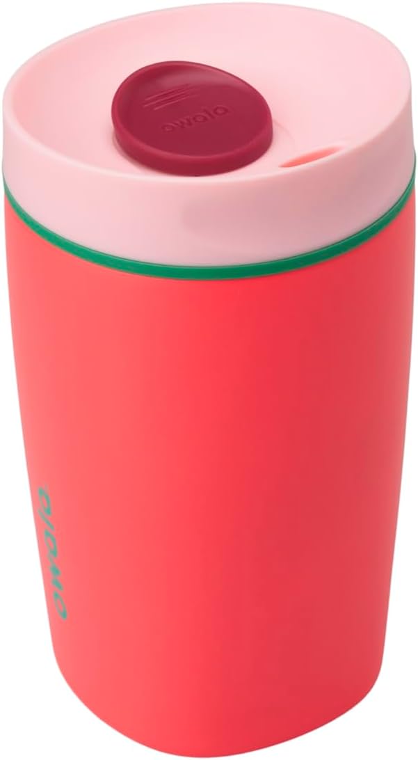Owala SmoothSip Slider Insulated Stainless Steel Coffee Tumbler, Reusable Iced - Image 2