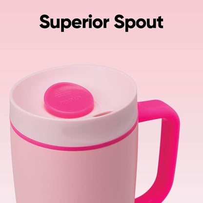 Owala SmoothSip Slider Stainless Steel Insulated Travel Mug - Image 4