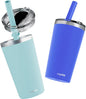 CUPKIN Toddler Tumblers, The Original 12 oz Stackable Stainless Steel Cups by CUPKIN