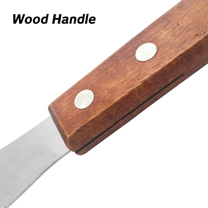 DaKuan 8 Pack Stainless Steel Straight Edge Wide Butter Spreader - Image 3