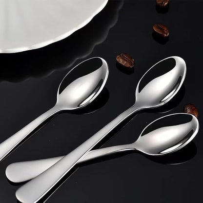 Demitasse Espresso Spoons, 5.5 Inches Stainless Steel Small Spoons - Image 5