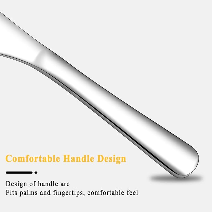 Homquen Stainless Steel Butter Knife, Butter Spreader, Butter Knives, Butter - Image 4
