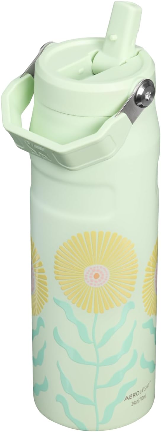 STANLEY IceFlow Flip Straw 2.0 Water Bottle 24 oz | Built-In Straw - Image 3