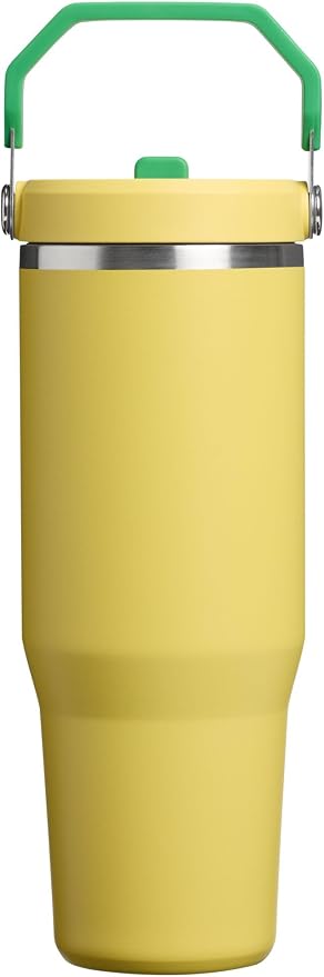 STANLEY IceFlow 2.0 Flip Straw Tumbler, 30 oz, Team Yellow Green | Easy Carry - Image 3