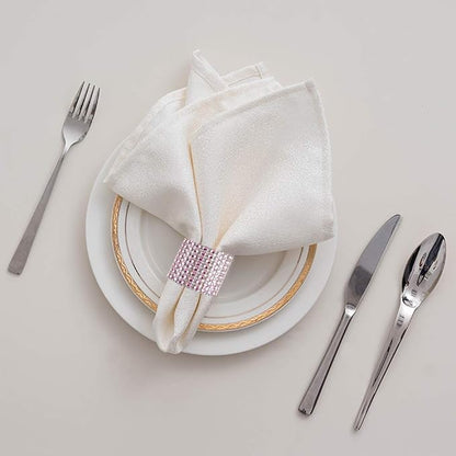 Accmor 50pcs Napkin Rings, DIY Decoration - Image 3
