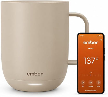 Ember Temperature Control Smart Mug 2, 14 Oz, App-Controlled Heated Coffee Mug by Unknown