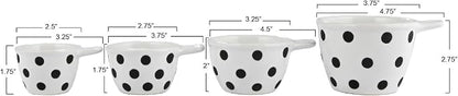 Creative Co-Op Ceramic Measuring Cups - Image 2