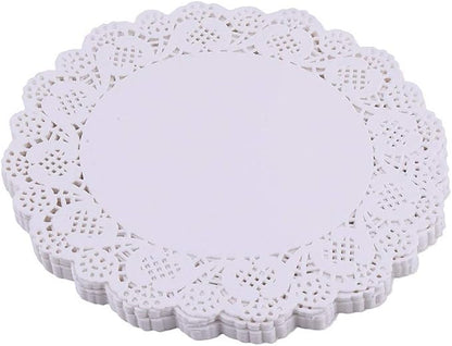 Tim&Lin White Lace Paper Doilies by Tim%26Lin