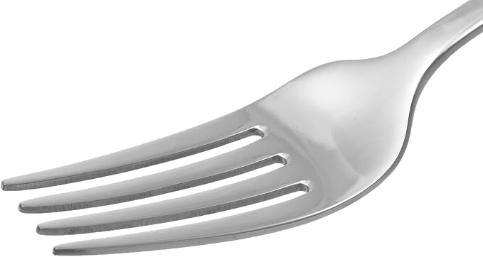 Amazon Basics Stainless Steel Dishwasher Safe Dinner Forks - Image 2