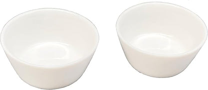 12 Pack Round 3 Oz Sauce Dishes | Dip Bowls Set, Dipping Sauce Bowls for Ketchup, Soy, BBQ, Sushi, Party | stoneware clay,Ceramic.