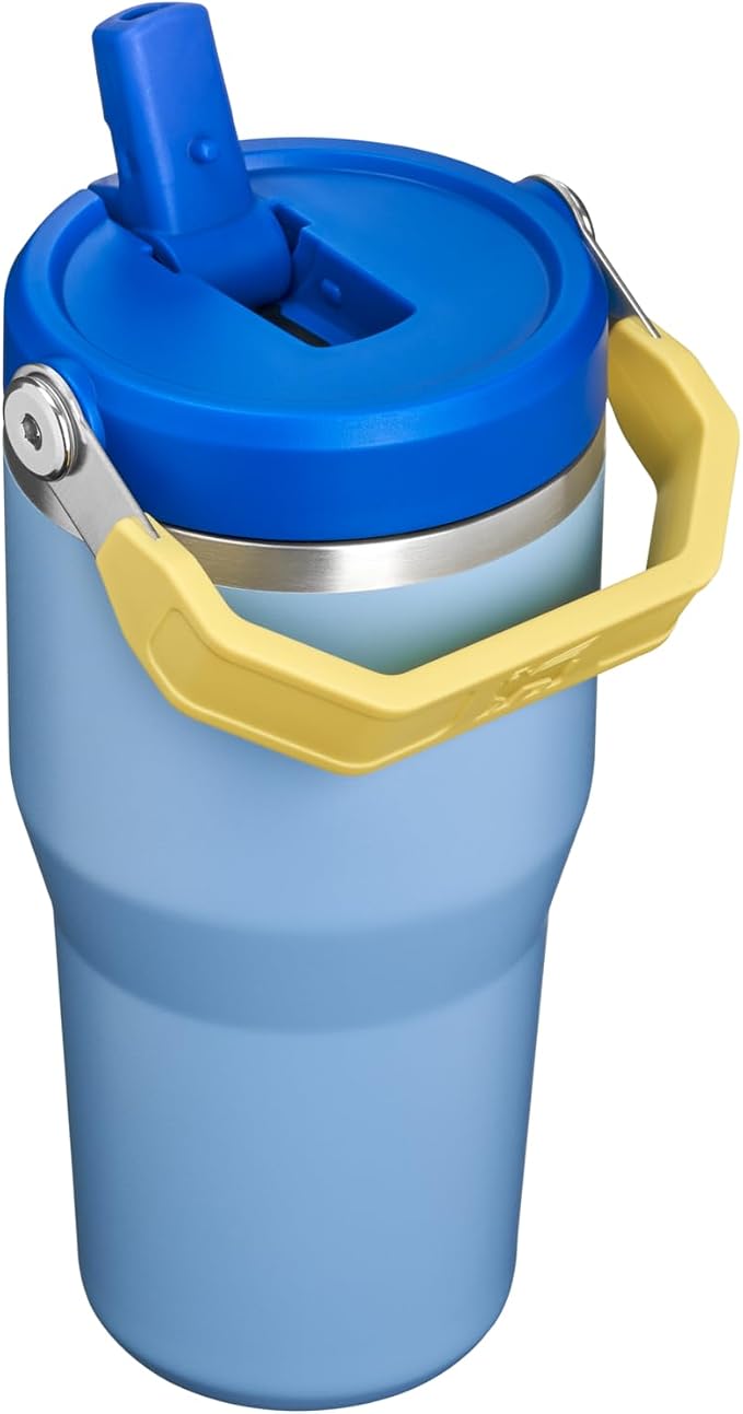 STANLEY IceFlow 2.0 Flip Straw Tumbler, 20 oz, Cornflower Admiral Blue | Easy - Image 3