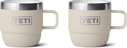 YETI Rambler 6 oz Stackable Mug, Stainless Steel, Vacuum Insulated by Unknown