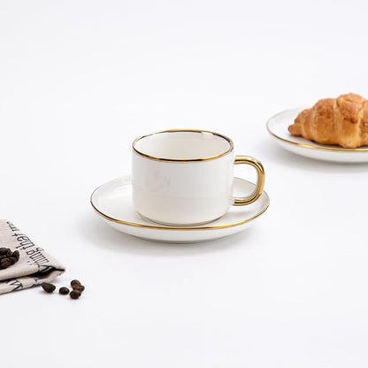 Agyiuns Tea Cups and Saucers - Image 6