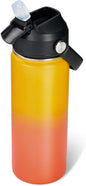 Fijinhom 18oz Insulated Stainless Steel Water Bottle, Wide Mouth Double Wall by Fijinhom