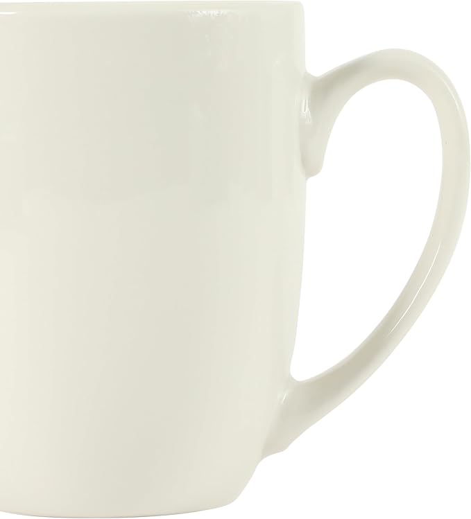 Gibson Home Great Essentials 16 Ounce Porcelain Coffee Mugs - Image 6
