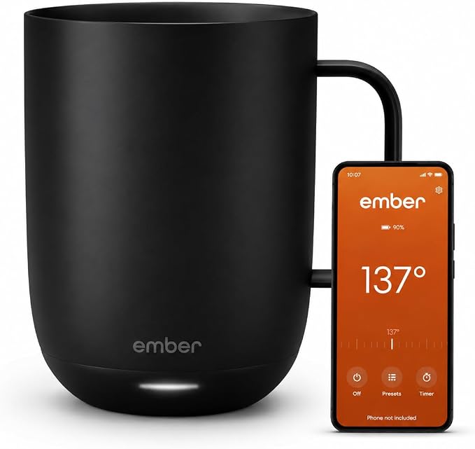 Ember Temperature Control Smart Mug 2, 14 Oz, App-Controlled Heated Coffee Mug by Unknown