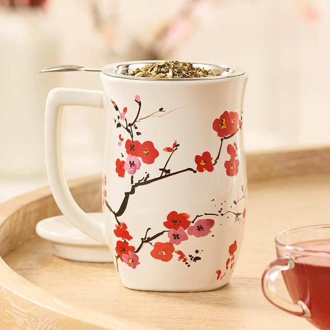 Tea Forte Ceramic Fiore Tea Cup - Image 7