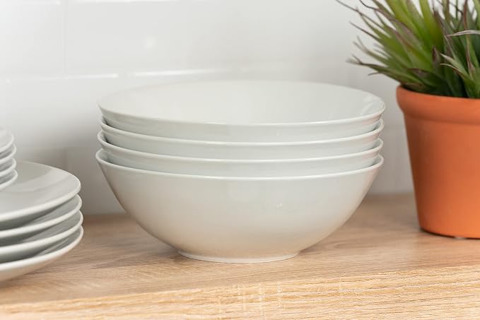 10 Strawberry Street Simply Coupe 16 Piece Dinnerware Set - Image 6