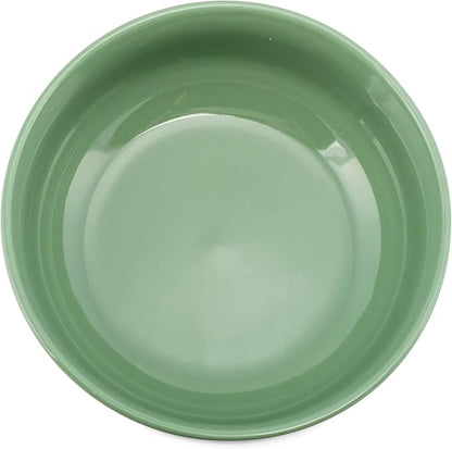 Elanze Designs Bistro Glossy Ceramic 7 inch Dinnerware Bowls Set of 4 - Image 4