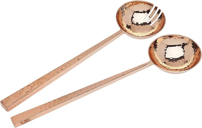 Godinger Hammered Salad Servers by Godinger
