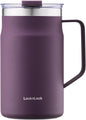 LocknLock Metro Mug, Premium 18/8 Stainless Steel Metal, Double Wall Insulated by LocknLock