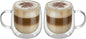 10oz Double Walled Glass Coffee Mugs Set of 2, Borosilicate Glass Cup, Heat & by BEoneBEwin