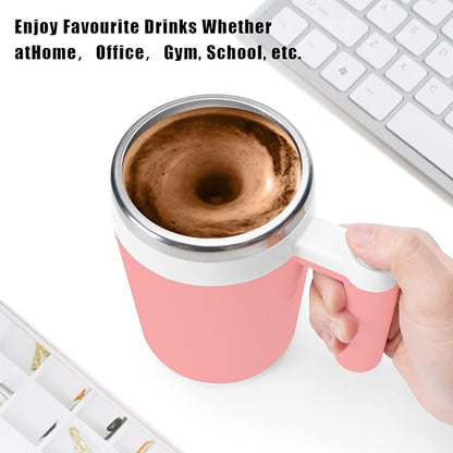 Self Stirring Mug, Rechargeable Auto Magnetic Coffee Mug - Image 8