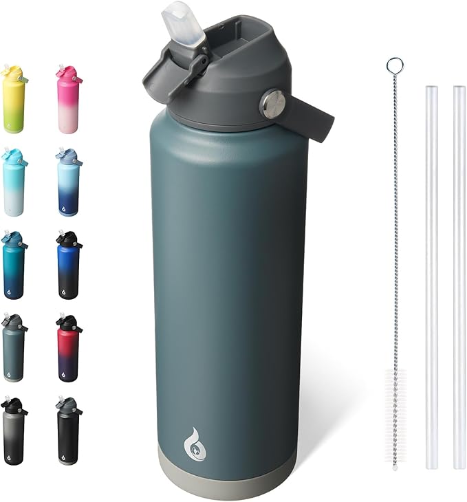 BJPKPK 40oz Insulated Water Bottle, Stainless Steel Bottle by BJPKPK