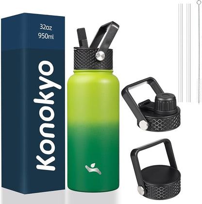 Konokyo 32 oz Insulated Stainless Steel Water Bottle by Konokyo