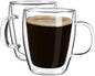 YUNCANG Double Wall Insulated Coffee Mugs, 16 Ounces by YUNCANG