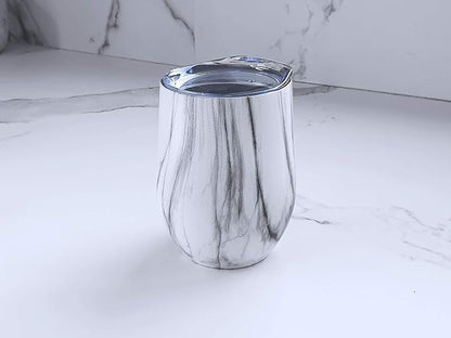 CHILLOUT LIFE 12 oz Stainless Steel Wine Tumblers 4 Pack - Image 4