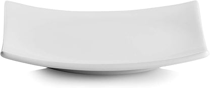 10 Strawberry Street 6" Catering Square Coupe Appetizer Plate - Image 2