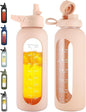 CIVAGO 40 oz Glass Water Bottle by CIVAGO