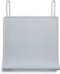 The Table Tyke Silicone Placemat with Table Edge Bumper for Baby Toddler Suction Cup Safety Mat (Slate Grey)