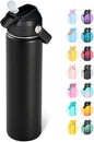 Fijinhom 24oz Insulated Stainless Steel Water Bottle, Wide Mouth Double Wall by Fijinhom
