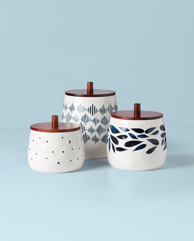 Lenox Blue Bay 3-Piece Canister Set - Image 3