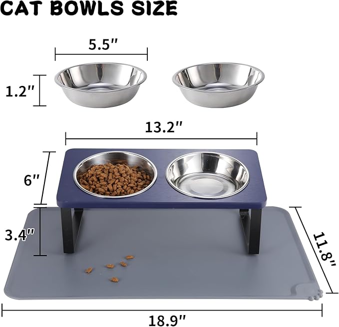 Summark Upgraded Elevated Cat Bowls - Image 5